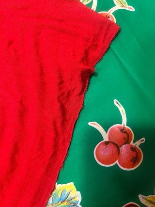 Camiseta acampanada de manga larga roja Berska L