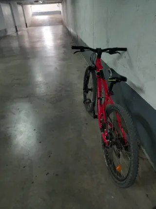 Bicicleta Rockrider Roja