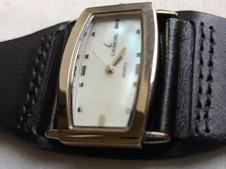 Orologio Laurens Donna Rettangolare Bianco Nero