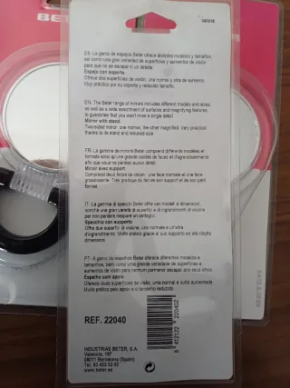 3 Espejos Beter 7cm Aumento