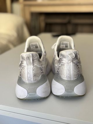 Zapatillas Reebok Mujer Blancas y Plateadas