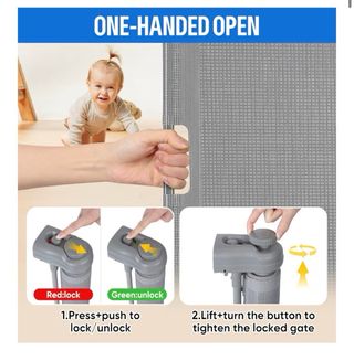 Valla seguridad para niños y mascotas 500cm