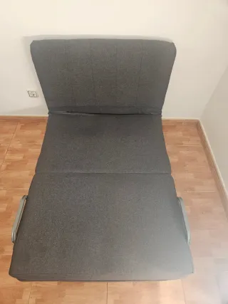 Sofá Cama Plegable Gris