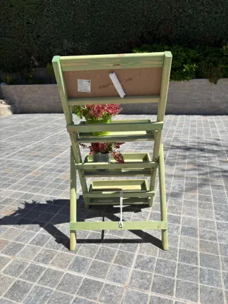 Estantería Escalera Madera para Plantas