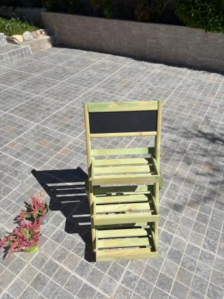 Estantería Escalera Madera para Plantas