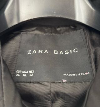 Gabardina mujer negra