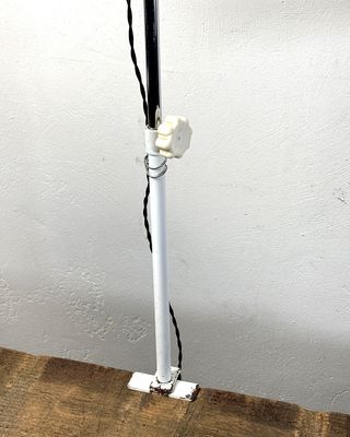 Lampada industriale vintage doppio braccio