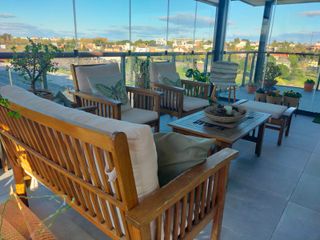 Conjunto Muebles Jardín Madera Acacia (6 piezas)