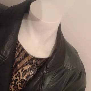 Chaqueta Piel Cordero Vintage Mujer Marruecos