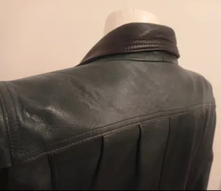 Chaqueta Piel Cordero Vintage Mujer Marruecos