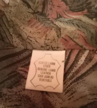 Chaqueta Piel Cordero Vintage Mujer Marruecos