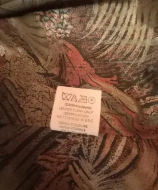 Chaqueta Piel Cordero Vintage Mujer Marruecos