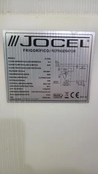 Frigorífico Jocel F-250L