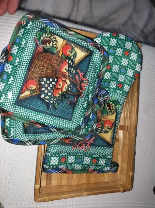 Juego de manoplas de cocina