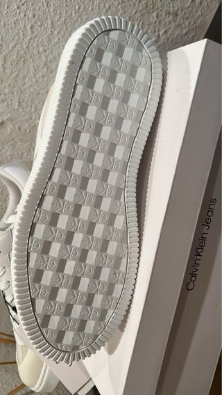 Zapatillas Calvin Klein Jeans Blancas/Beige