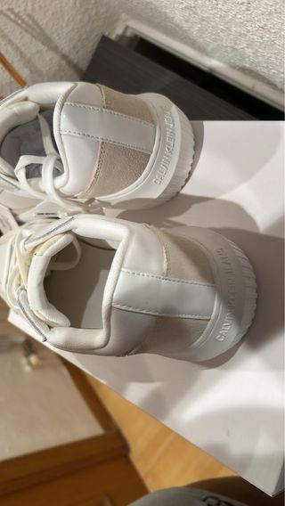 Zapatillas Calvin Klein Jeans Blancas/Beige