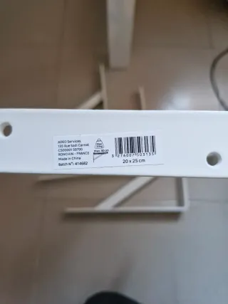 Escuadras para estantería (hasta 30kg)