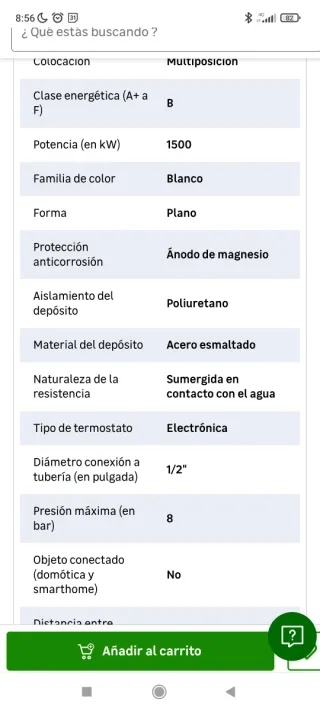 Termo eléctrico Ariston Velis Pro 100L Blanco