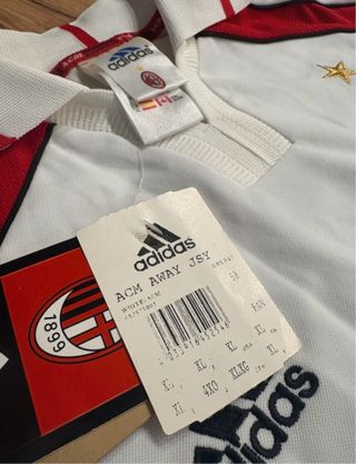 Camiseta AC Milan Vintage Adidas - Maldini.