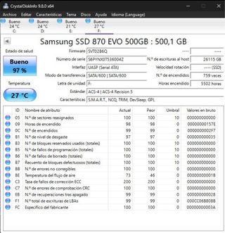 Samsung 870 EVO SSD 500GB