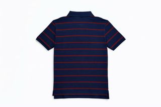 Polo Ralph Lauren a righe blu e rosse L bambino