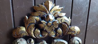 Escudo madera Catalunya