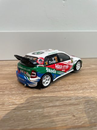 Scalextric Skoda Fabia Rally Car