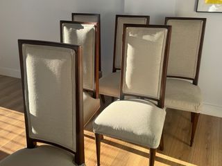 Pack 6 Sillas Comedor Tapizadas