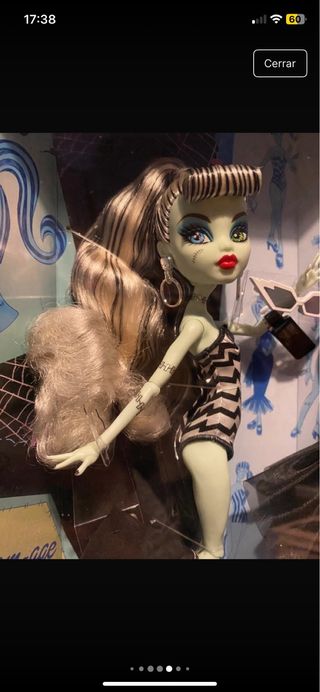 Barbie Skullector Monster High Frankie