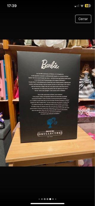 Barbie Skullector Monster High Frankie