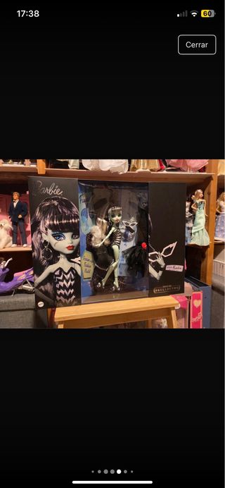 Barbie Skullector Monster High Frankie