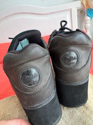 Zapatillas Buffalo plataforma negras