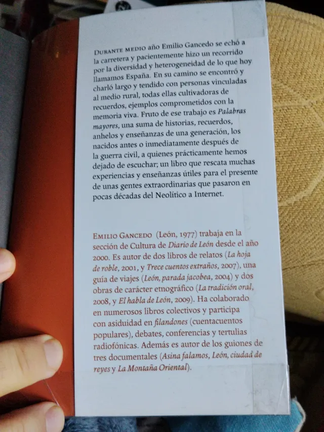Palabras mayores: Un viaje por la memoria rural