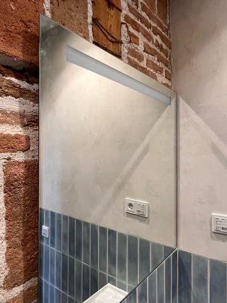 Espejo Baño LED Roca 80x80cm