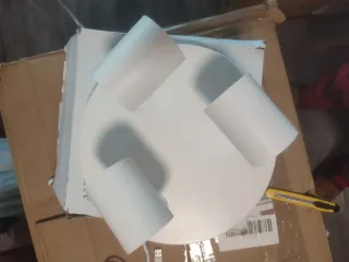 Lámpara de techo redonda ajustable