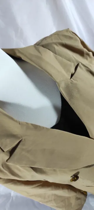 Americana/Blazer Talla S Camel clásica vintage