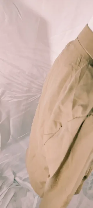 Americana/Blazer Talla S Camel clásica vintage