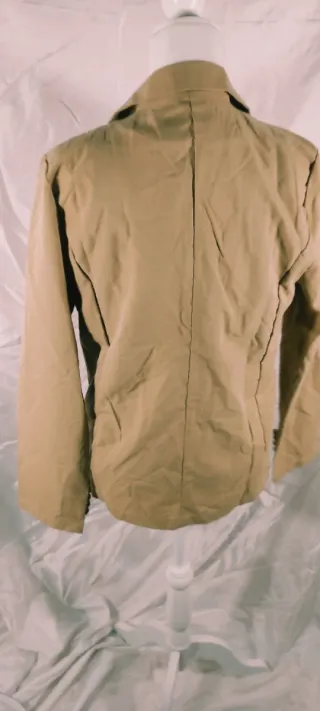 Americana/Blazer Talla S Camel clásica vintage