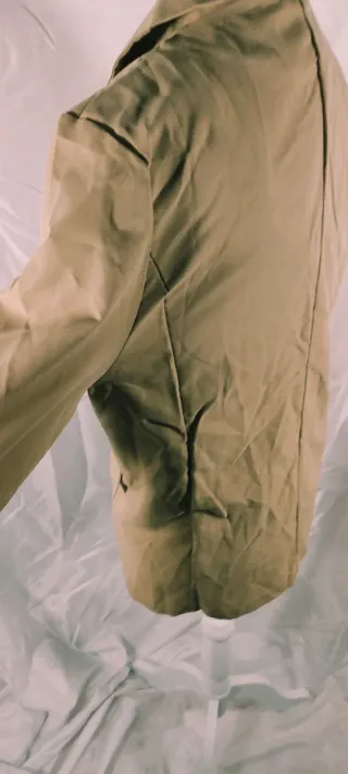 Americana/Blazer Talla S Camel clásica vintage