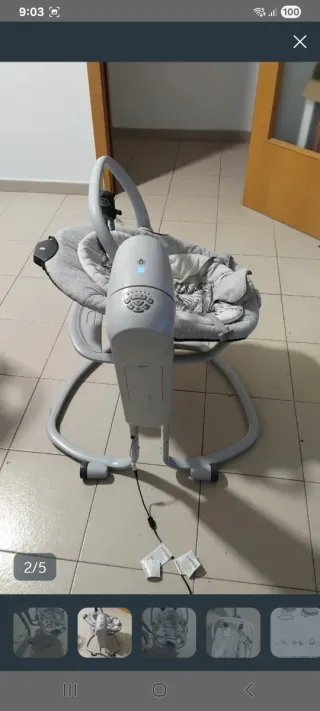 Mecedora para bebé Valancin