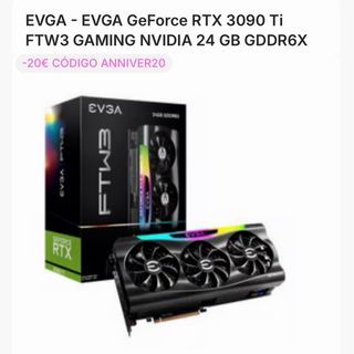 EVGA Nvidia Geforce RTX 3090 Ti FTW3 24GB GDDR6X