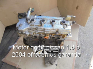 motor QG18DE Nissan 1.8 gasolina 116cv eq