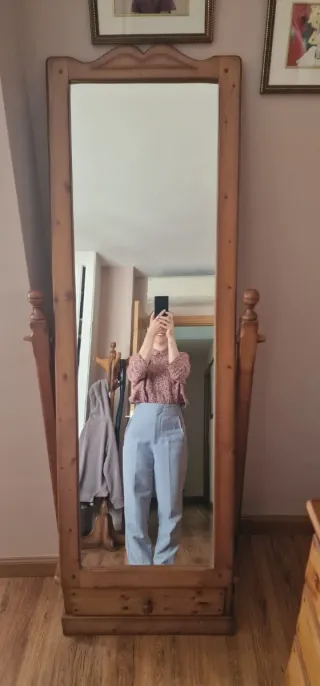 Conjunto Muebles Madera Maciza