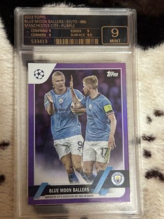 Erling Haaland 2023 Topps 57/75 #86 Mint 9