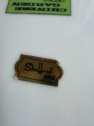 Juego 4 Platos Jardín Chino Sheffield Años 70