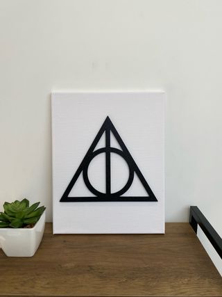 Cuadro Harry Potter Símbolo Reliquias de la Muerte