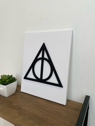 Cuadro Harry Potter Símbolo Reliquias de la Muerte