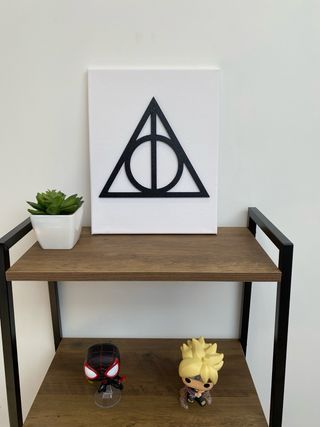 Cuadro Harry Potter Símbolo Reliquias de la Muerte