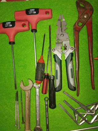 Set attrezzi assortiti