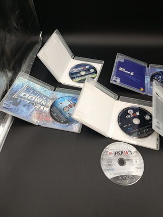 Lote 5 Juegos PS3: FIFA, PES, Gran Turismo
